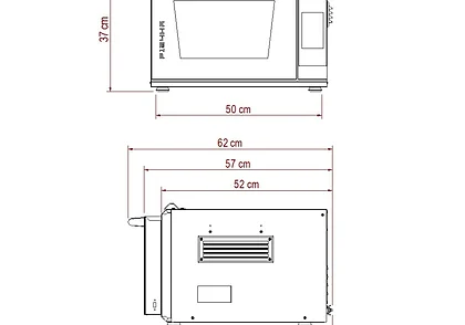 Pizzaoven, Pizzaoven P134HA 509E Extra Power